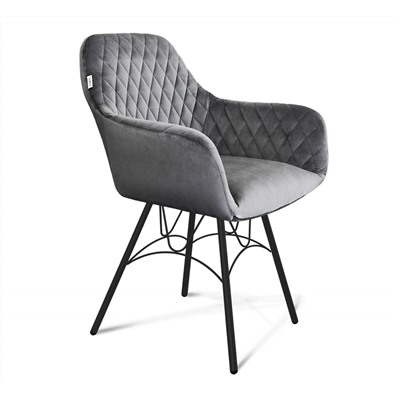 Стул SHT-ST38/S100
                        угольно-серый / черный муар