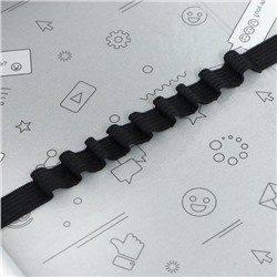 Пенал 1 секция, 130 х 210 х 40 мм, 2 откидные планки, тканевый, Calligrata TOP, Content Level up