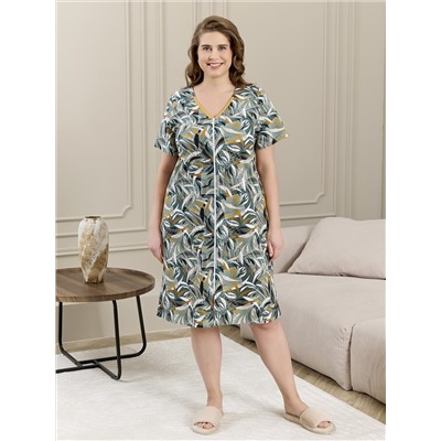 Женский халат Нора Х-771 / зелёный