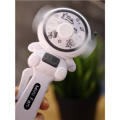 Портативный механический ручной вентилятор «Astronaut», mix, шоу-бокс 24 шт.