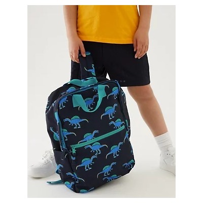 Kids' Water Repellent Dinosaur School Backpack