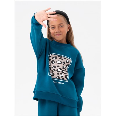 Костюм "Пятнышки" детский девочка сапфир