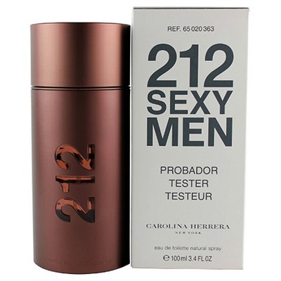 Tester Carolina Herrera 212 Men Sexy 100 ml