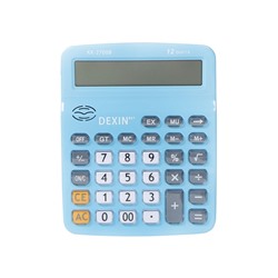 Калькулятор настольный 12-разрядный КК-2700 В, синий