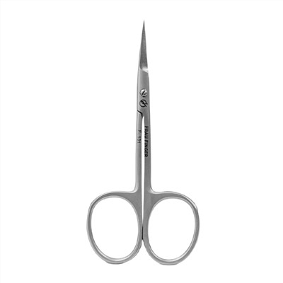 Frau Finger Ножницы маникюрные для кутикулы изогнутые / Classic FS-131DP, матовые, ручная заточка, 10 см