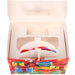 Подарочная коробка - бум, складная, 20х15х12.5 см,