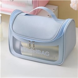 Kristaller Косметичка женская Washbag zippered envelope, голубой