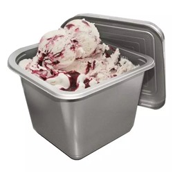 Пломбир 1,0кг. ДЕСЕРТ ПАВЛОВА со вкусом безе с наполнителем лесная ягода с кусочками и безе-меренгами 1.0кг