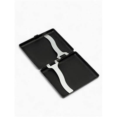 Портсигар для сигарет, 9.5×8.5×2 см, на 20 сигарет