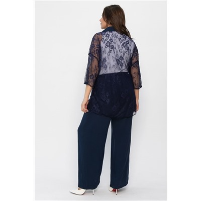 Костюм Кружевная история (синий) К13799-13М