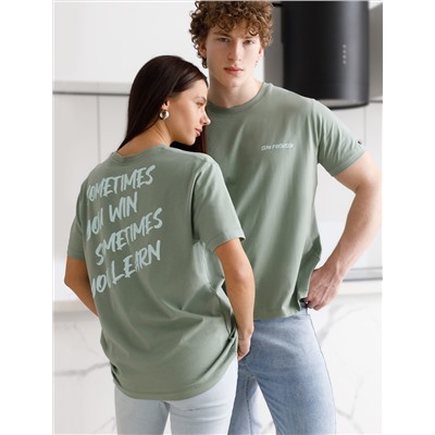 Футболка из премиального хлопка с авторским принтом