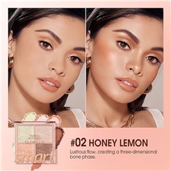 Пудра хайлайтер O.TWO.O № 02 Honey Money