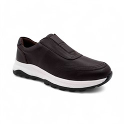 Туфли из натуральной кожи 23195 коричневые