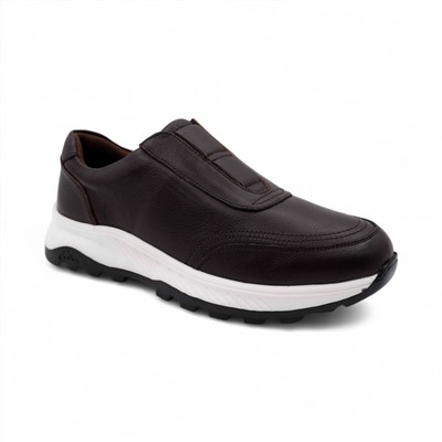 Туфли из натуральной кожи 23195 коричневые