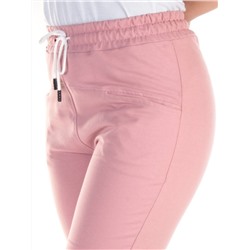 QB-84 PINK Брюки спортивные женские (95% хлопок, 5% стрейч) P&S