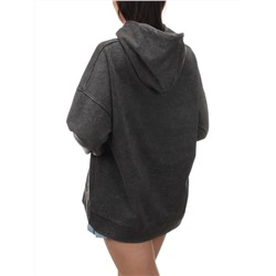 9228 DK. GRAY Худи женское (90% хлопок, 10% полиэстер)