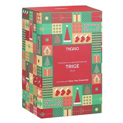 Подсвечник декоративный Trige из коллекции New Year Essential, 19 см