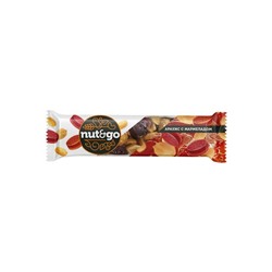 «Nut&Go», батончик с арахисом и мармеладом, 42 г (упаковка 18 шт)