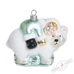 Дружба в Заполярье (стекло) 10х5х9 см