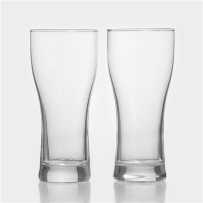 Бокалы для пива Paşabahçe Pub, 500 мл, стекло, прозрачные, набор 2 шт