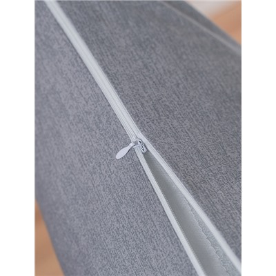 Постельное белье поплин Иваново (без пододеяльника) / Серый