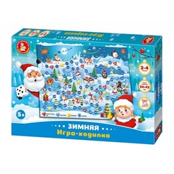 Игра настольная ходилка "Зимняя"