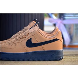 Найк Аир Форс 1 из натуральной плотной кожи