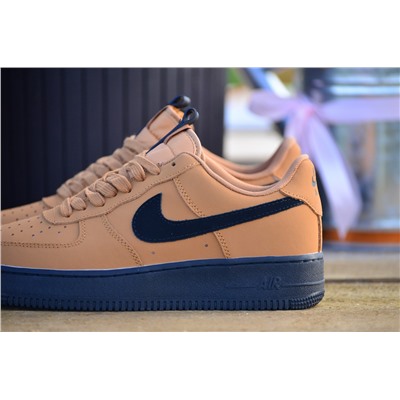 Найк Аир Форс 1 из натуральной плотной кожи