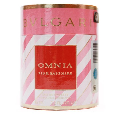 EU Bvlgari Omnia Pink Sapphire For Women edt 65 ml ( в тубе )