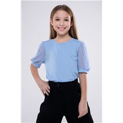 Блузка Гармония-Голубой