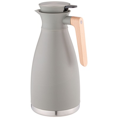 ВАКУУМНЫЙ КУВШИН (ТЕРМОС) AGNESS ИЗ НЕРЖ.СТАЛИ 2,0Л ЦВЕТ СЕРЕБРО