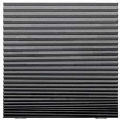 SCHOTTIS, Plissee, verdunkelnd, dunkelgrau,, 100x190 cm