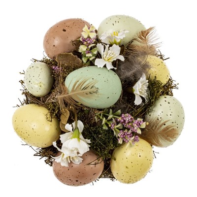 GAEM Цветочная композиция "Пасхальная", L15 W15 H16 см