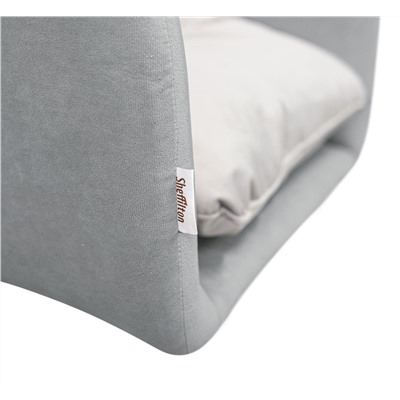 Стул SHT-ST43-2/S95-1
                        стальной серый / серое облако / чёрный муар