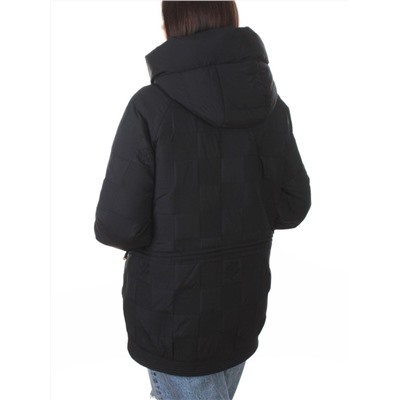 A05 BLACK Куртка стеганая зимняя женская (150 гр. холлофайбер)
