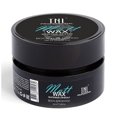 TNL Воск для волос Wax Matt МАТОВЫЙ ЭФФЕКТ 100 мл