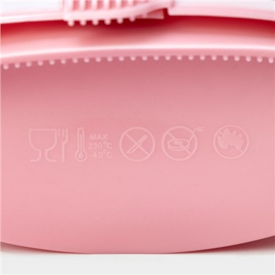 Конверт для запекания Доляна «Макси», силикон, 26×14×7.5 см, цвет розовый