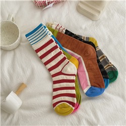 Summer cotton trend knee socks for men and women for beloved, mid-length
