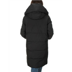 2098 BLACK Пальто зимнее женское (200 гр .холлофайбер)