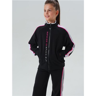 Комплект для девочки: толстовка, брюки