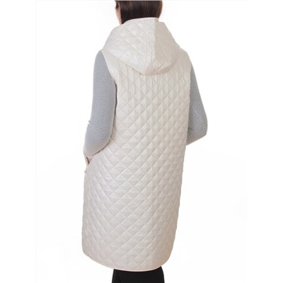 802 LT. BEIGE Жилет утепленный женский (50 гр. синтепон)