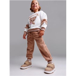 Комплект для девочки: толстовка, брюки