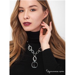 Колье KLiNGEL 997494, серебристый/черный