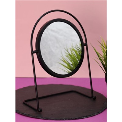 Зеркало настольное GIRLY "Black sun", black
