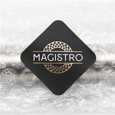 Мадлер - толкушка Magistro «Сталь», 20.5 см