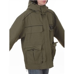 3101 GREEN Куртка демисезонная женская (100 гр. холлофайбер)