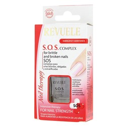 Комплекс Revuele SOS для мягких тонких и расслаивающихся ногтей 10 ml