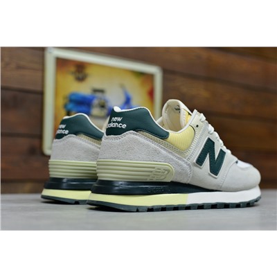 New Balance 574 из натуральной замши