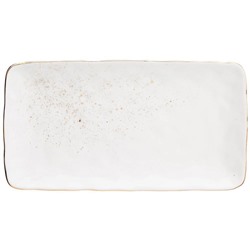 БЛЮДО ПРЯМОУГОЛЬНОЕ BRONCO "GOLD" 30*16*2,5 СМ (КОР=18ШТ.)