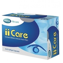 Препарат для улучшения зрения и здоровья глаз Care II Mega 30 шт